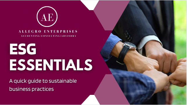 ESG Essentials: A guide to sustainable business practices